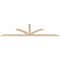 Ekena Millwork Richland Smooth Timber Gable Bracket, Douglas Fir, 96"W x 28"H x 1 1/2"D x 3 1/2"F, 7/12 Pitch GBW096X28X0204RIC00SDF - alternate 2